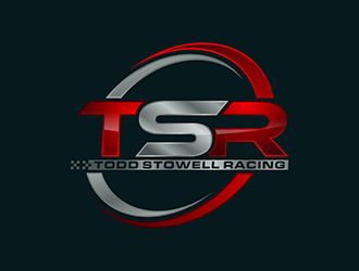 TSR Todd Stowell Racing logo design by ndaru