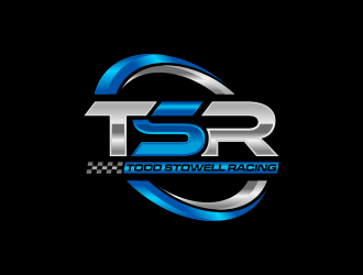 TSR Todd Stowell Racing logo design by haidar