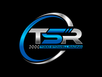 TSR Todd Stowell Racing logo design by haidar