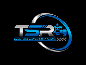 TSR Todd Stowell Racing logo design by haidar