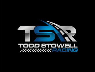 TSR Todd Stowell Racing logo design by BintangDesign