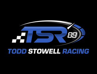 TSR Todd Stowell Racing logo design by ingepro