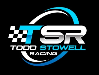 TSR Todd Stowell Racing logo design by Suvendu