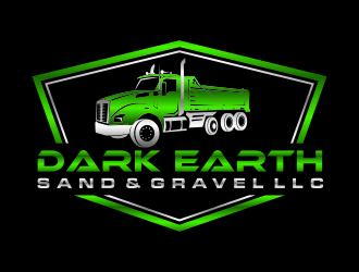 Dark Earth Sand &  Gravel LLC logo design by scolessi