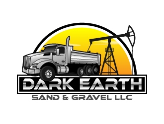 Dark Earth Sand &  Gravel LLC logo design by kasperdz