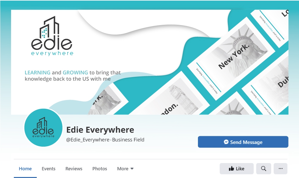 edie everywhere logo design by Putraja