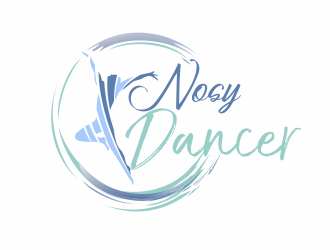 Nosey Dancer logo design by bosbejo