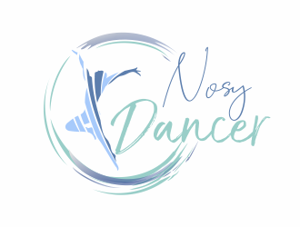 Nosey Dancer logo design by bosbejo