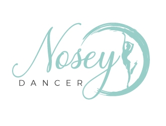 Nosey Dancer logo design by gilkkj