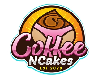 Coffee N Cakes  logo design by DreamLogoDesign