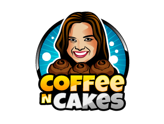 Coffee N Cakes  logo design by Suvendu