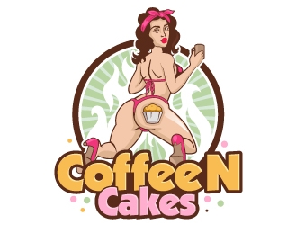 Coffee N Cakes  logo design by Suvendu