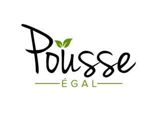 Pousse Égal logo design by gilkkj