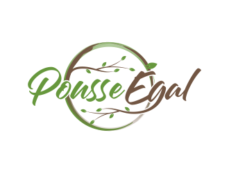 Pousse Égal logo design by zonpipo1