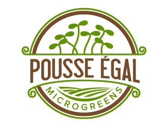 Pousse Égal logo design by jaize