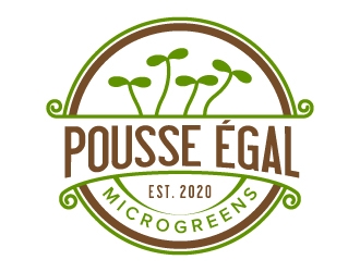 Pousse Égal logo design by jaize