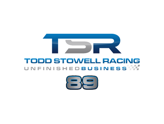 TSR Todd Stowell Racing logo design by ArRizqu