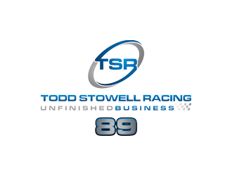 TSR Todd Stowell Racing logo design by ArRizqu