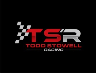 TSR Todd Stowell Racing logo design by sabyan