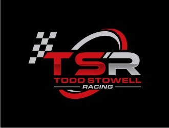 TSR Todd Stowell Racing logo design by sabyan