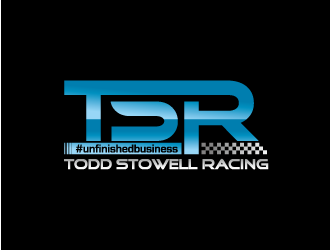 TSR Todd Stowell Racing logo design by langitBiru