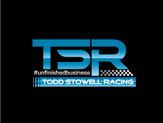 TSR Todd Stowell Racing logo design by langitBiru