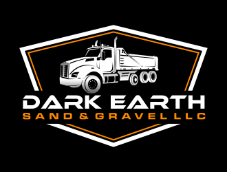 Dark Earth Sand &  Gravel LLC logo design by scolessi