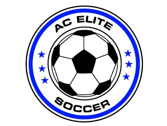 AC Elite Soccer logo design by AamirKhan