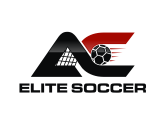 AC Elite Soccer logo design by mbamboex