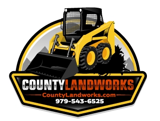 County Landworks logo design by AamirKhan