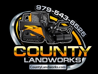 County Landworks logo design by uttam