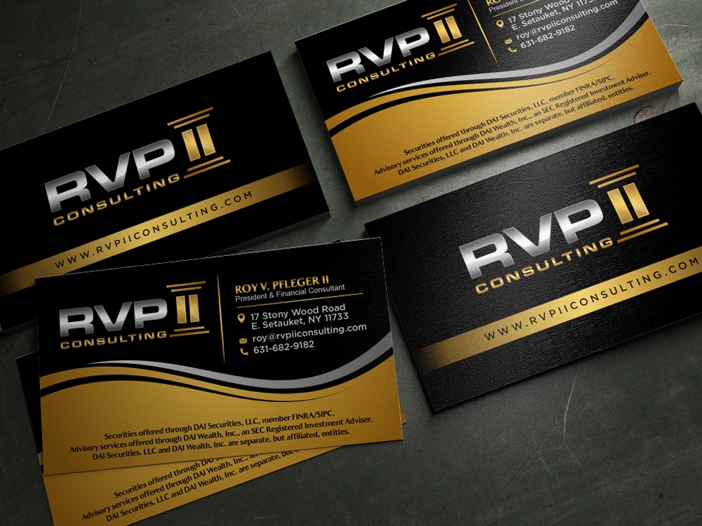 RVP II Consulting logo design by Realistis