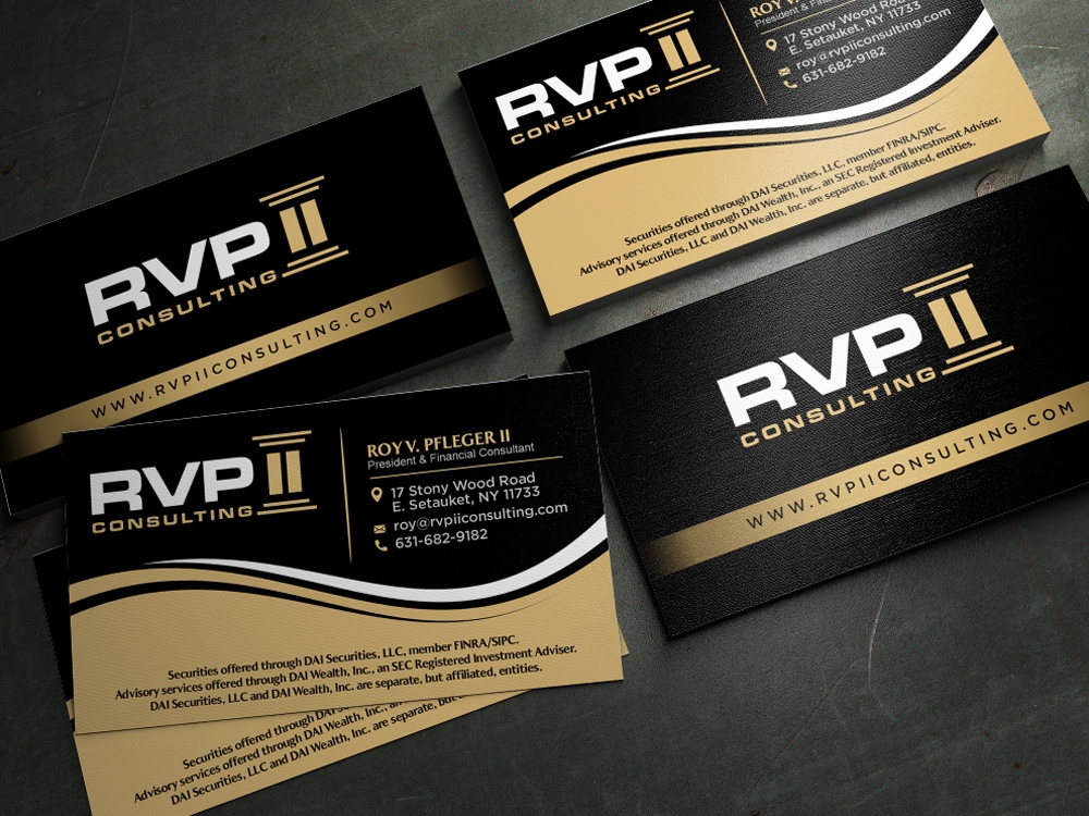 RVP II Consulting logo design by Realistis