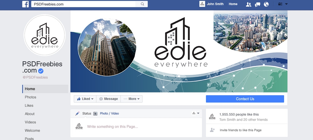 edie everywhere logo design by Gelotine