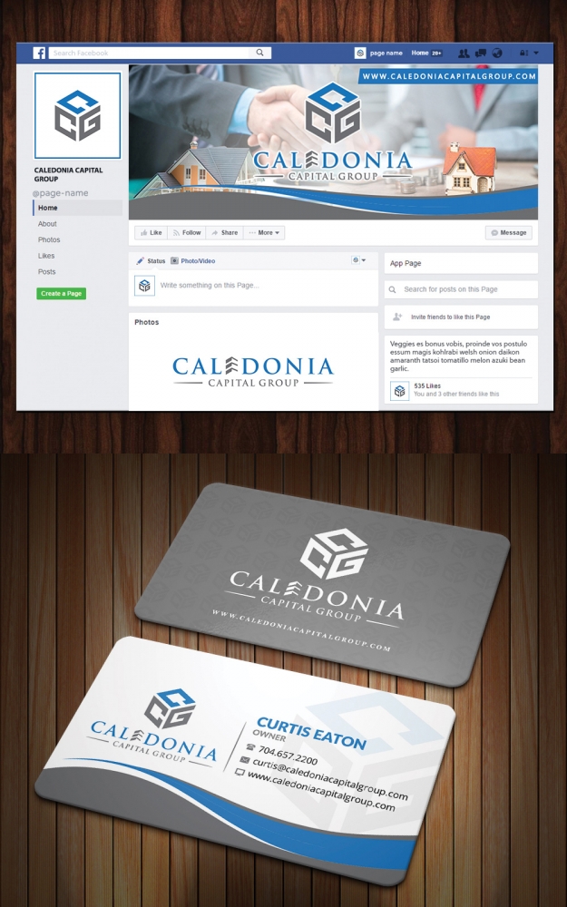 Caledonia Capital Group logo design by MastersDesigns