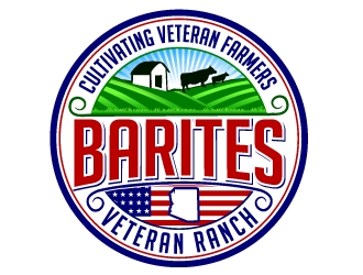 Barites Veteran Ranch logo design by Suvendu