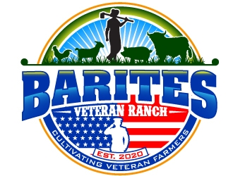 Barites Veteran Ranch logo design by Suvendu