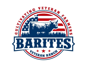 Barites Veteran Ranch logo design by Kirito