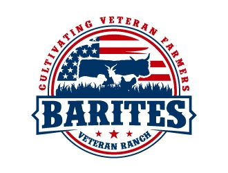 Barites Veteran Ranch logo design by Kirito