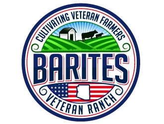 Barites Veteran Ranch logo design by Suvendu