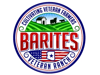 Barites Veteran Ranch logo design by Suvendu