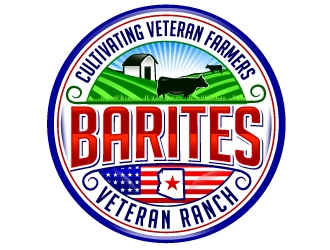 Barites Veteran Ranch logo design by Suvendu