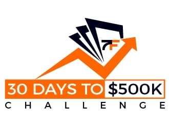 30 Days to $500k Challenge logo design by gilkkj