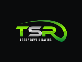 TSR Todd Stowell Racing logo design by Artomoro