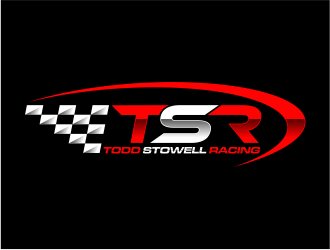 TSR Todd Stowell Racing logo design by mutafailan