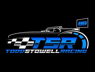 TSR Todd Stowell Racing logo design by daywalker