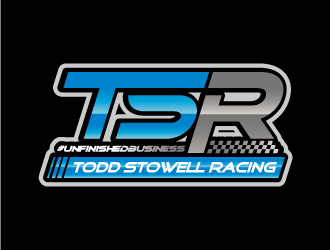 TSR Todd Stowell Racing logo design by langitBiru