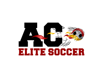 AC Elite Soccer logo design by Kruger