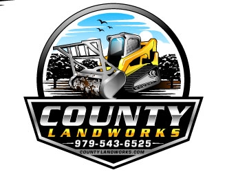 County Landworks logo design by Suvendu