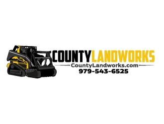 County Landworks logo design by AamirKhan